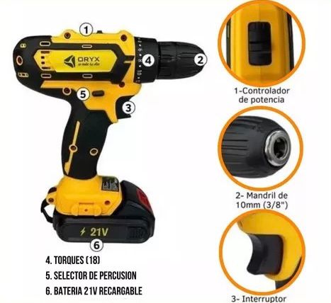 Taladro Eléctrico Portátil