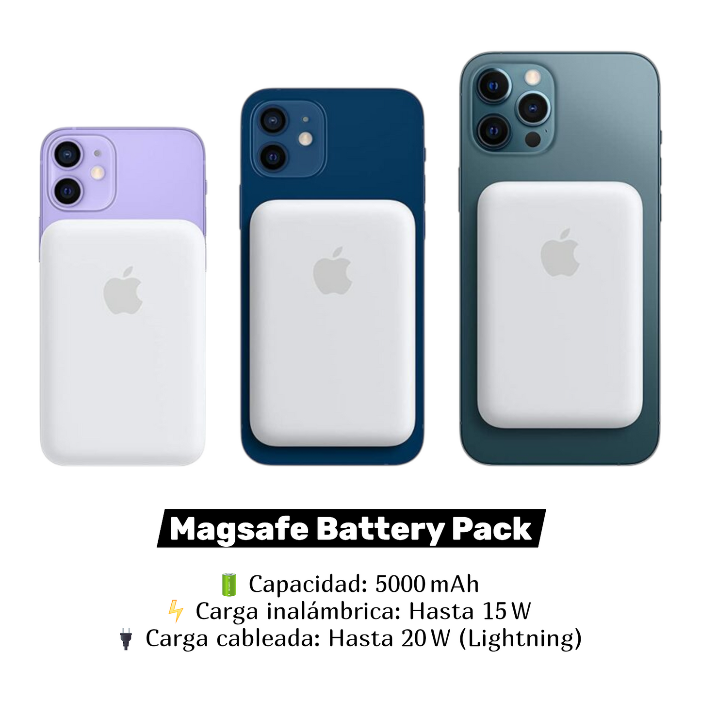 Batería Inalámbrica Magsafe Battery Pack Para Iphone