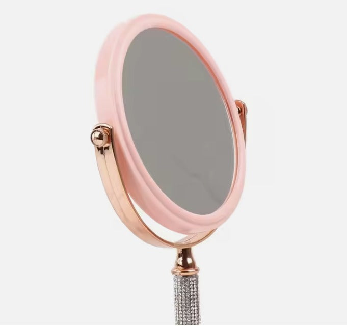 Espejo De Maquillaje Con Pedrería+ Envío Gratis
