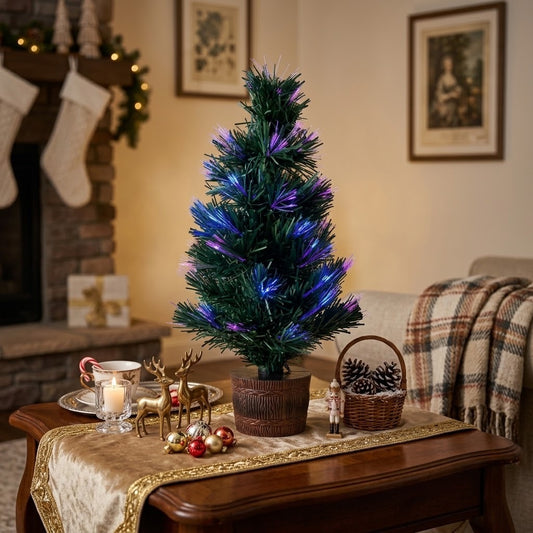 Mini Arbol De Navidad Con Luz Led 42 cm