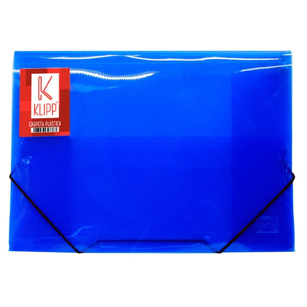 Carpeta Plastica con Elastico Tamaño Carta A4