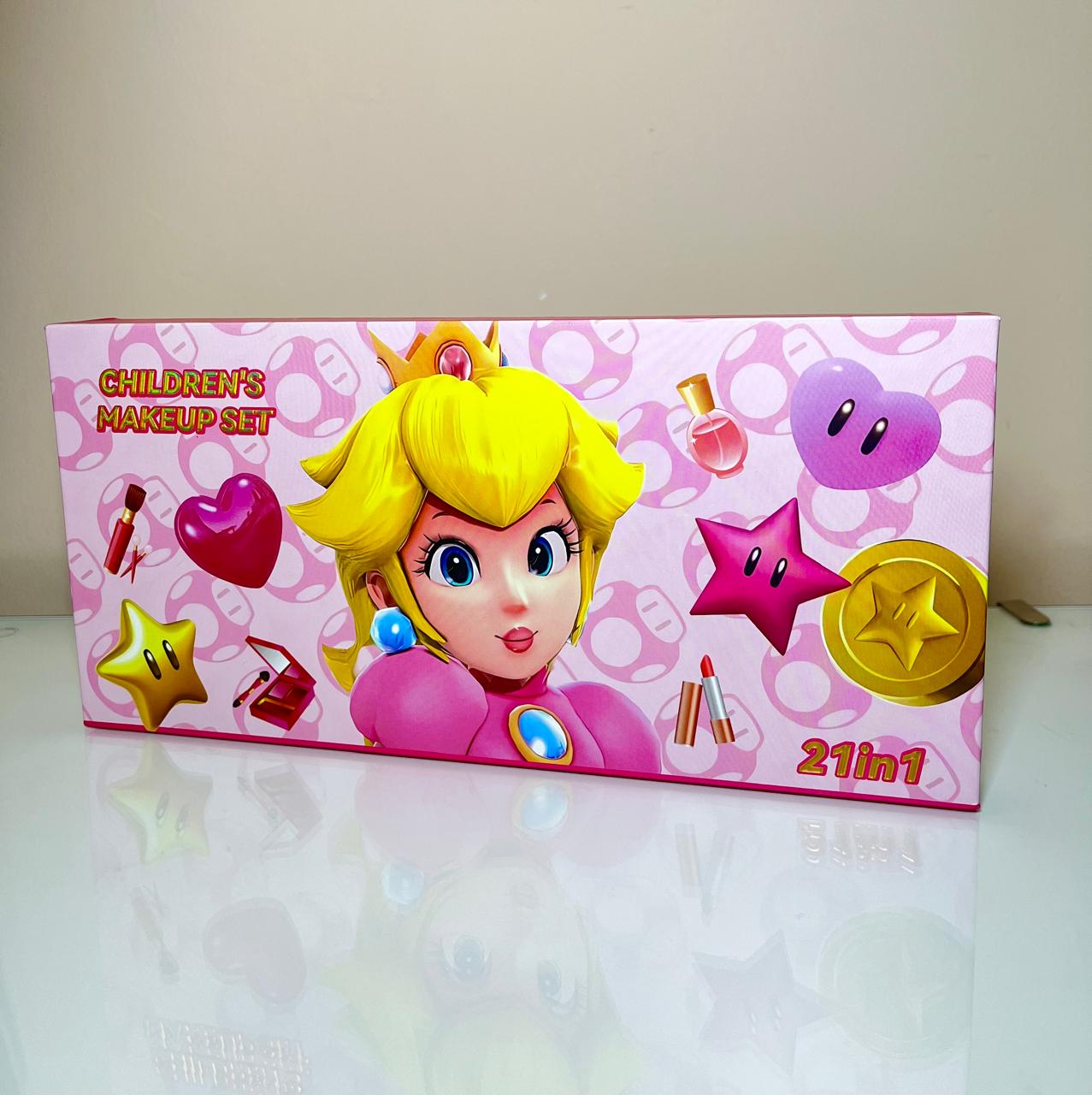Set De Maquillaje De Princesa Para Niñas 21 En 1