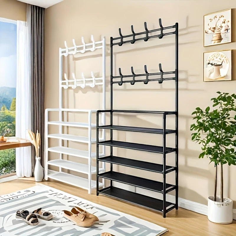 Estante Organizador Multifuncional Con Ganchos