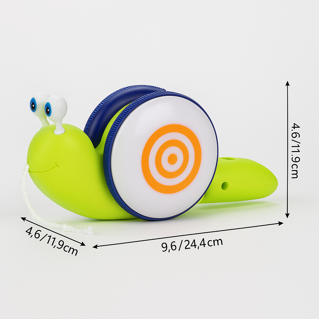 Caracol Didacticos Con Luces Y Sonido