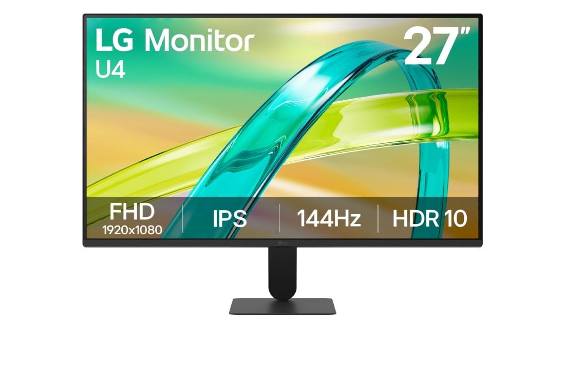 Monitor LG 27U411B-B vista frontal