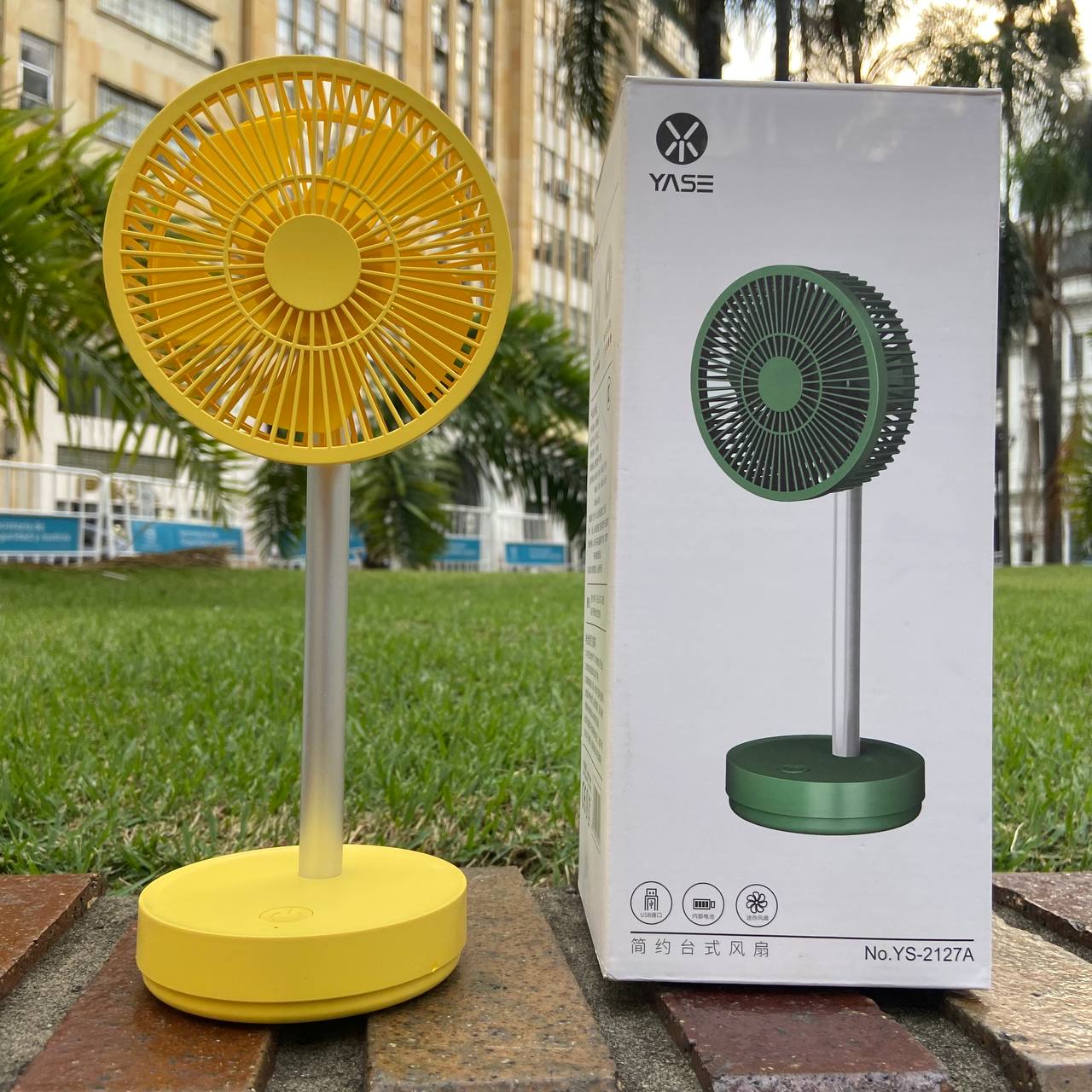 Ventildor Portatil De 3 Velocidades Yase + Envío Gratis