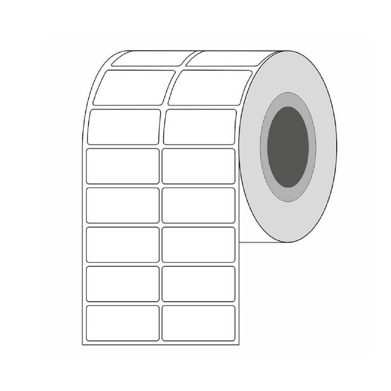 Rollo Etiquetas Adhesivas SAT 50mm x 25mm 5.000 und 2 Columnas Transferencia Térmica