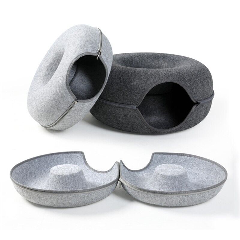 Cama túnel para mascotas