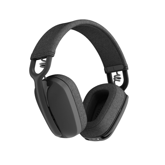 Audífonos Logitech Zone Vibe 100 grafito vista lateral