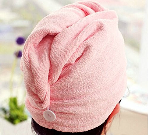 Toalla De Microfibra Turbante Para El Cabello + Envío Gratis