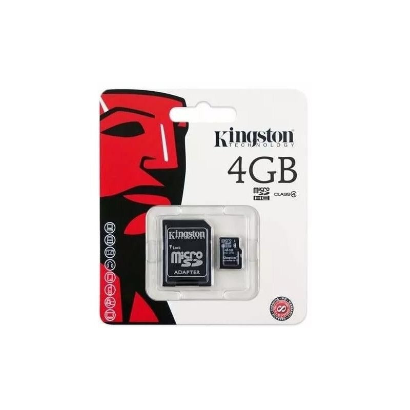 Kingston 4 Gb MICRO SD Clase 10 Tarjeta De Memoria Flash Sdc