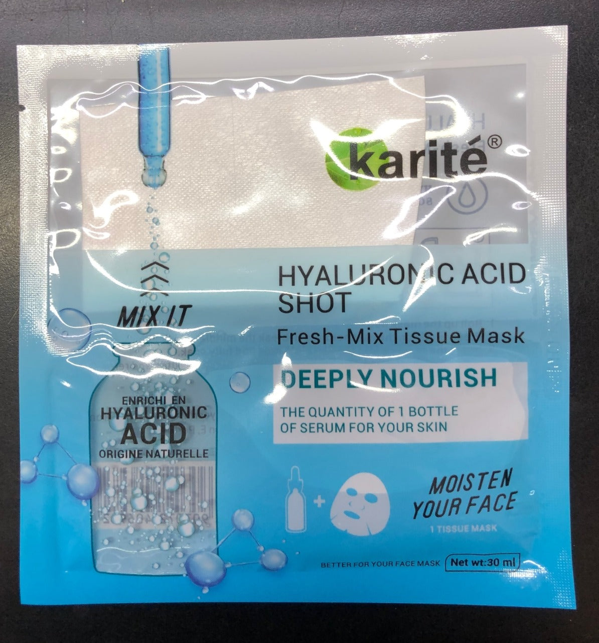 Mascarilla De Acido Hialurónico Karité