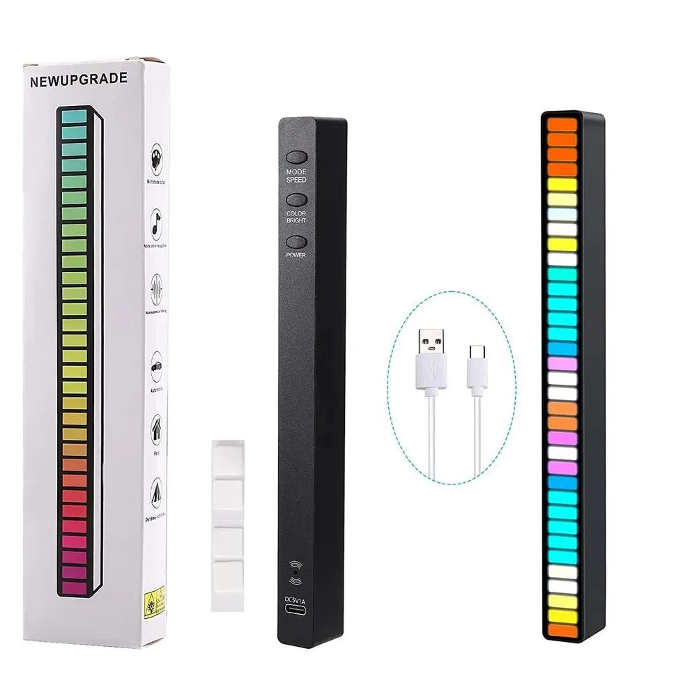 Barrita De Luz RGB Indicador Sonido Graduable