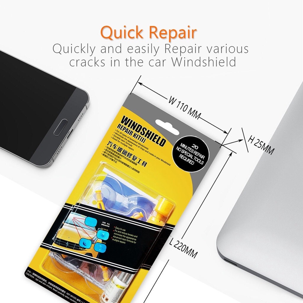Kit Reparacion De Vidrio + Envio Gratis
