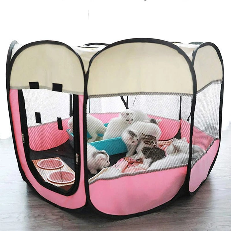 Casa Corral Plegable Para Mascotas + Envío gratis