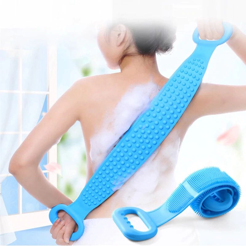 Estropajo Cepillo Corporal Para Ducha En Silicona