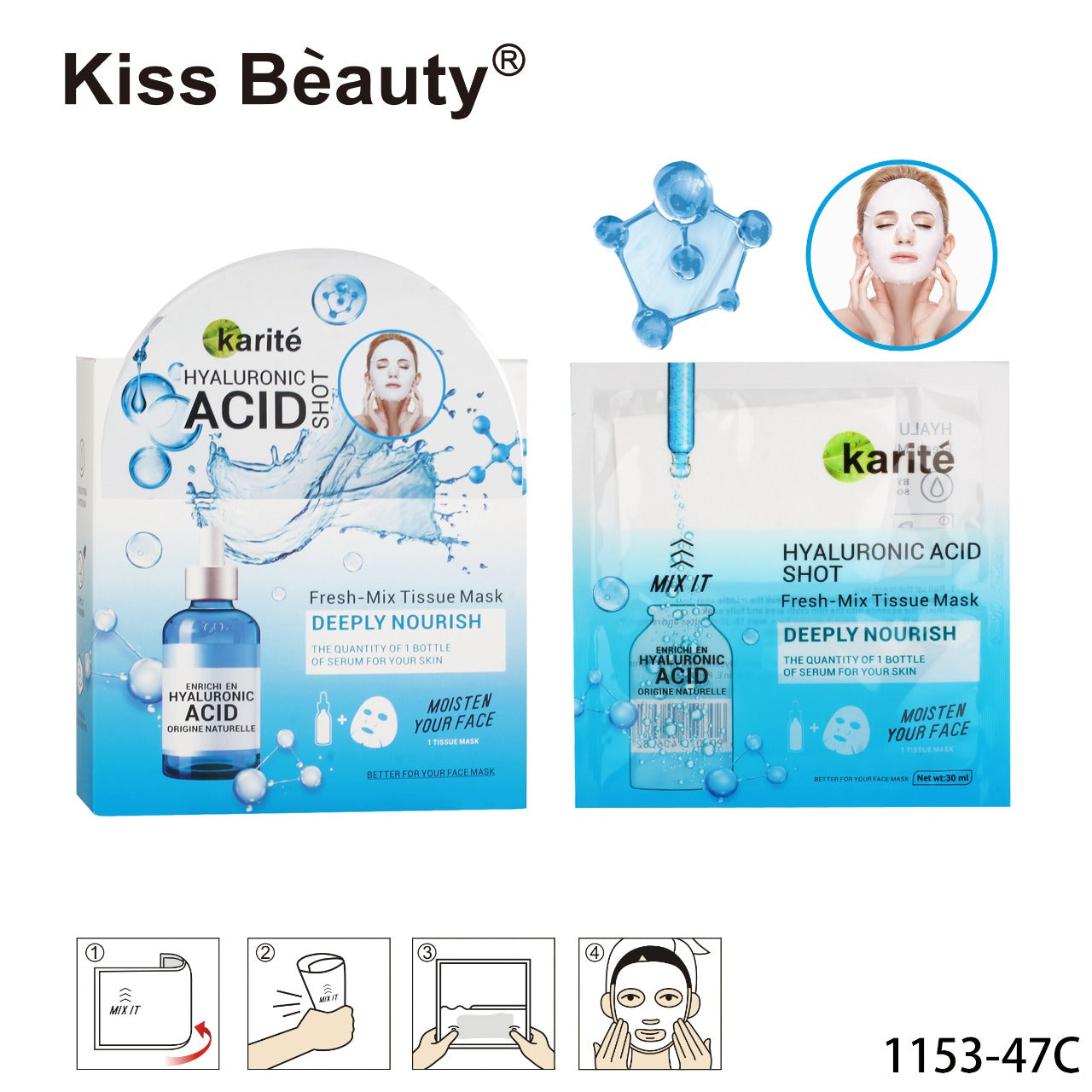 Mascarilla De Acido Hialurónico Karité