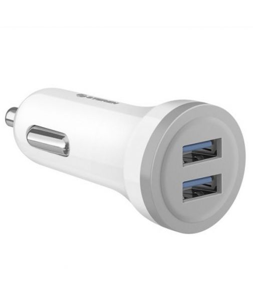 Cargador V8 usb doble para carro