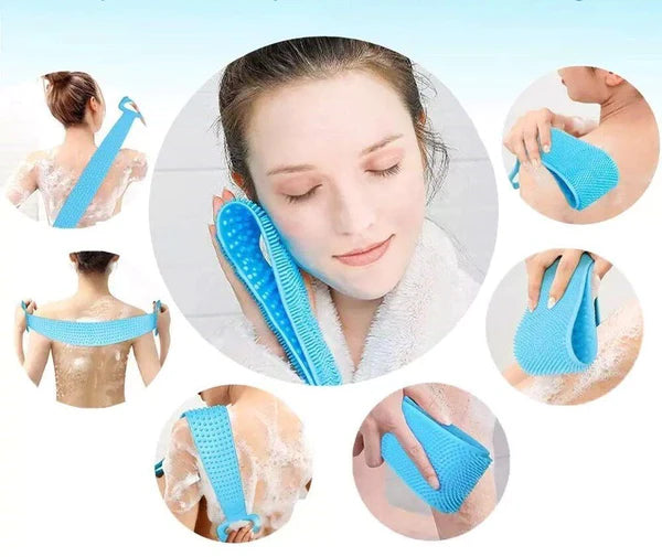 Estropajo Cepillo Corporal Para Ducha En Silicona
