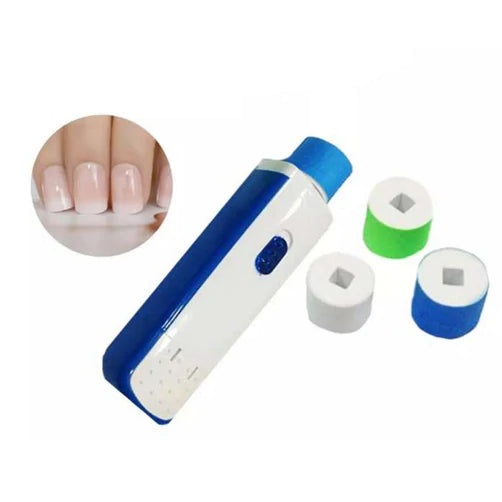 Limador y pulidor de uñas eléctrico.