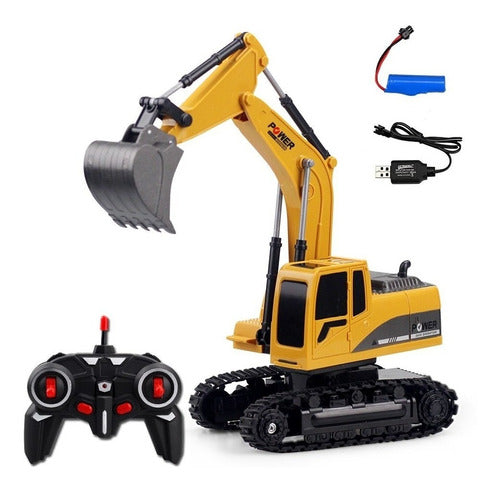 Excabadora A Control Remoto Recargable