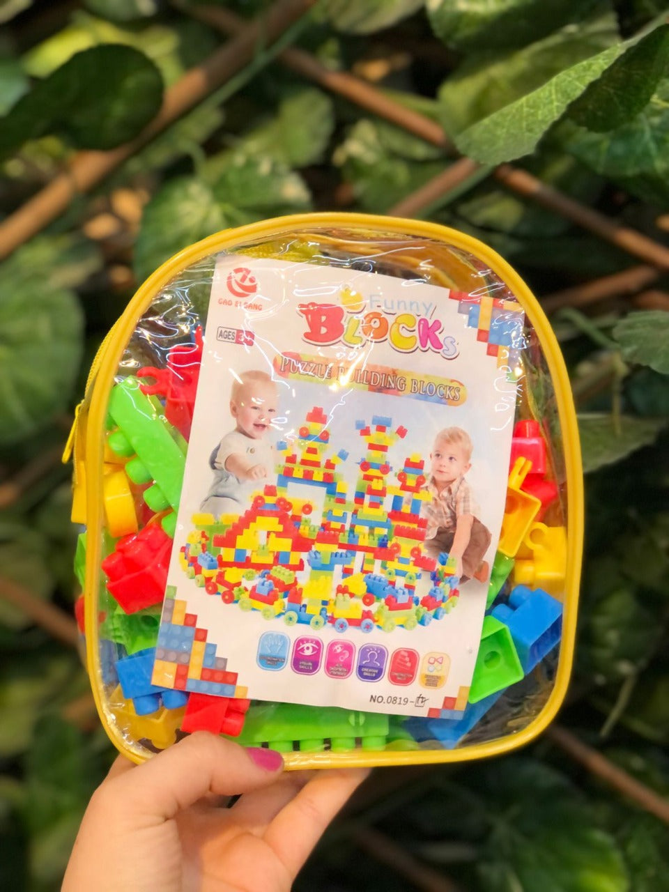 Maleta con bloques Lego