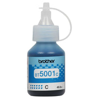 Botella de tinta Brother BT5001C cian original