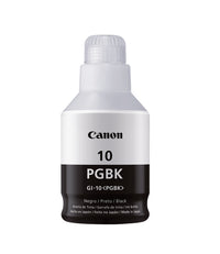 Botella de tinta original Canon GI-10 negra