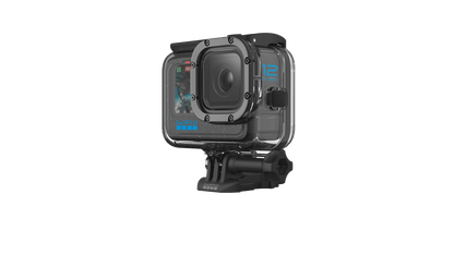 Carcasa protectora GoPro vista trasera