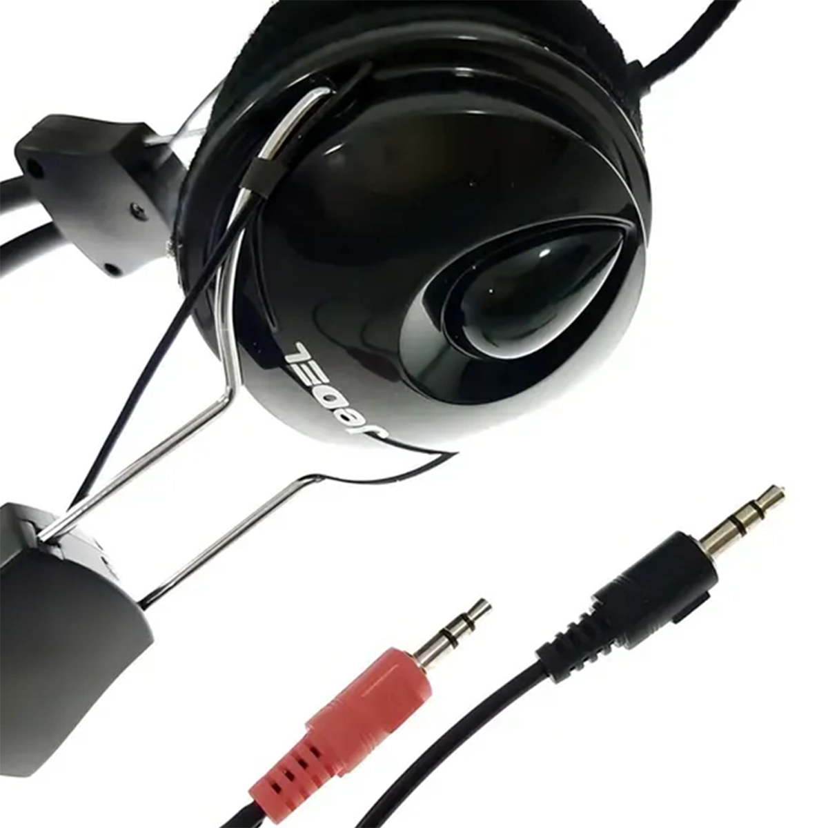 Diadema con Micrófono JD-808 Doble Jack 3.5 mm para PC