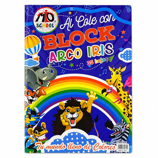 Block de Arco Iris 35 Hojas