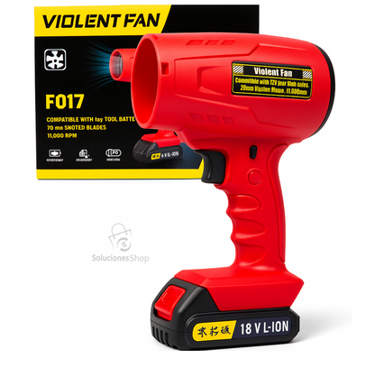 Soplador Profesional Multiproposito Turbina Inalámbrico 48v