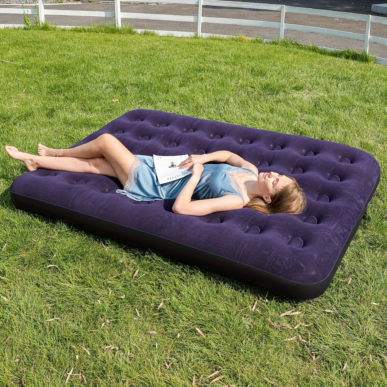 Colchon Inflable Doble