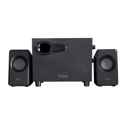 Parlantes Trust Avora 2.1 frente