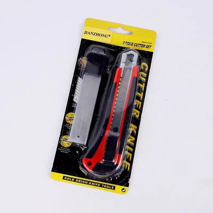 Bisturi Cutter Profesional 18mm Con Hojas de Repuestos