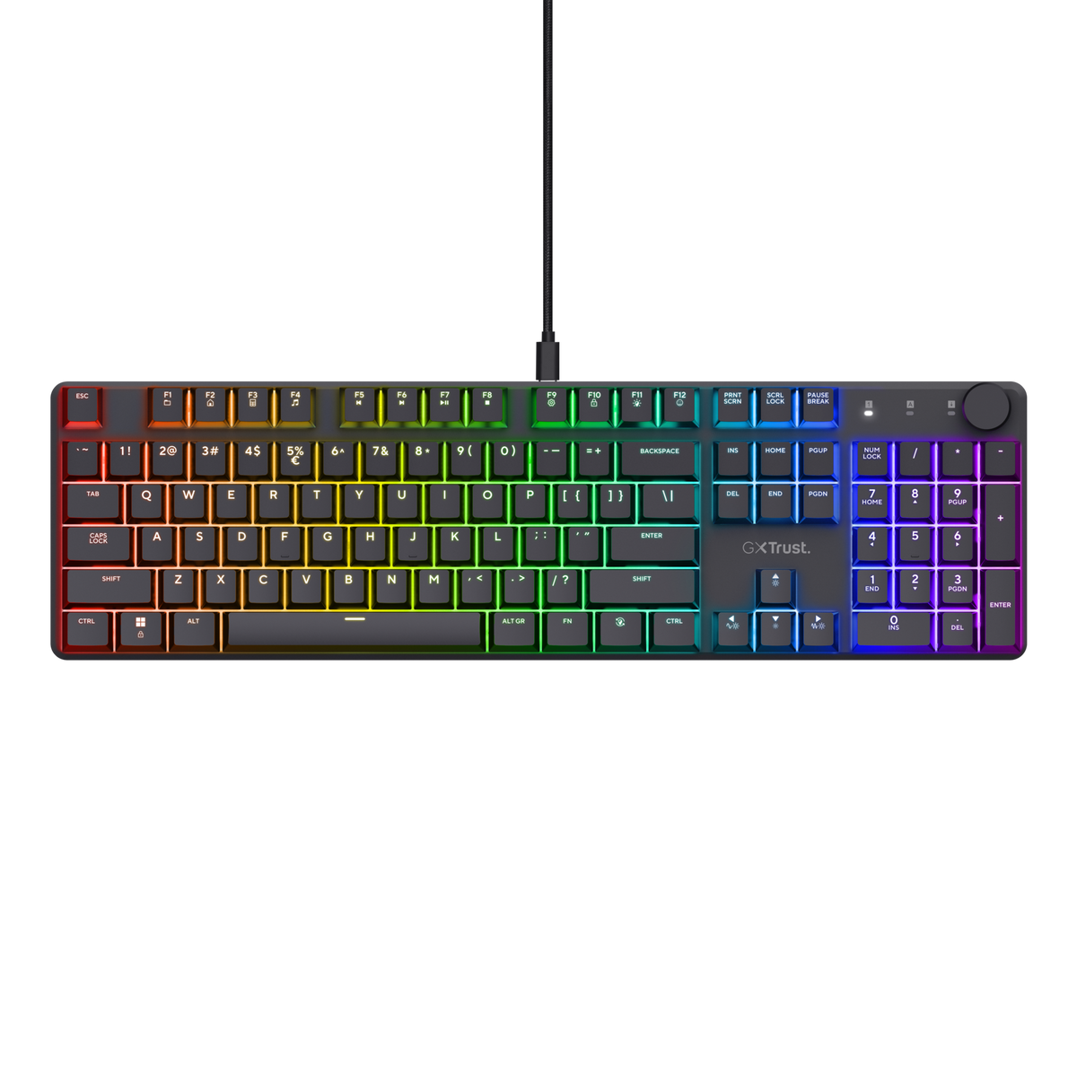 Trust GXT 866 Torix vista superior
