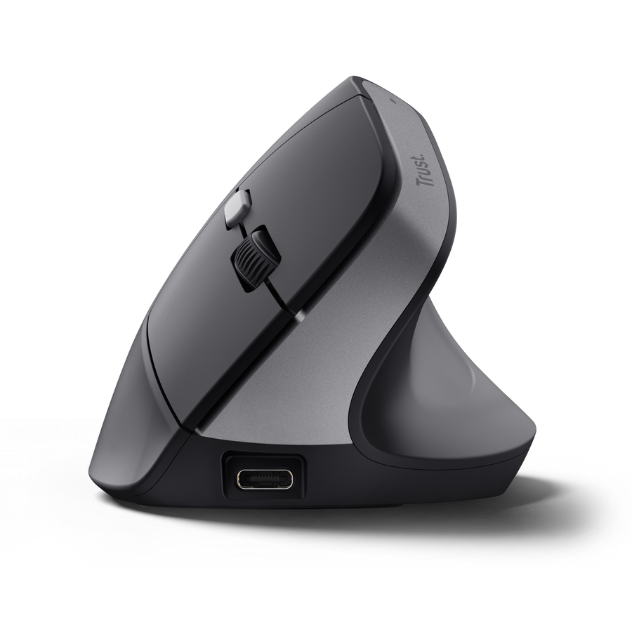 Mouse vertical Trust Bayo II vista frontal