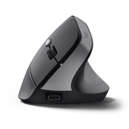 Mouse vertical Trust Bayo II vista frontal