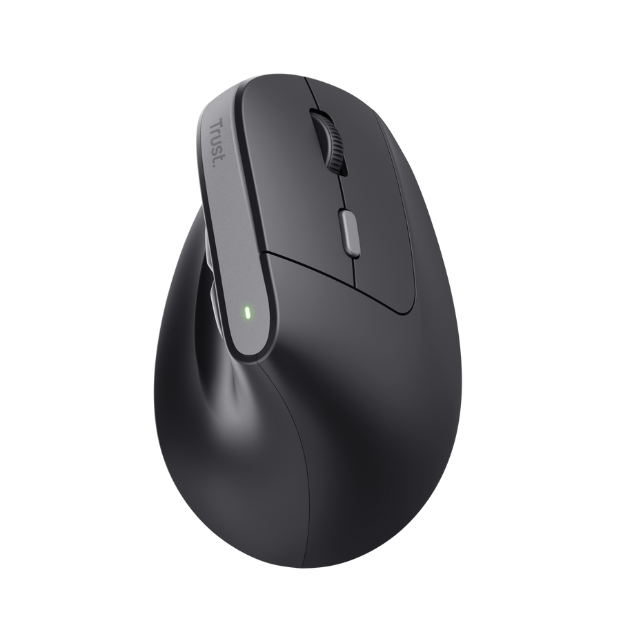 Mouse vertical Trust Bayo II vista superior