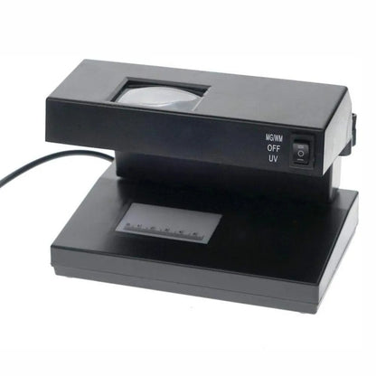 Detector de Billetes Falsos con Lupa y Luz UV