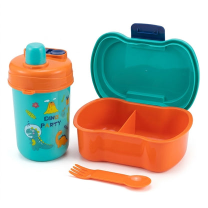 Lonchera Infantil con Vaso y Cubierto
