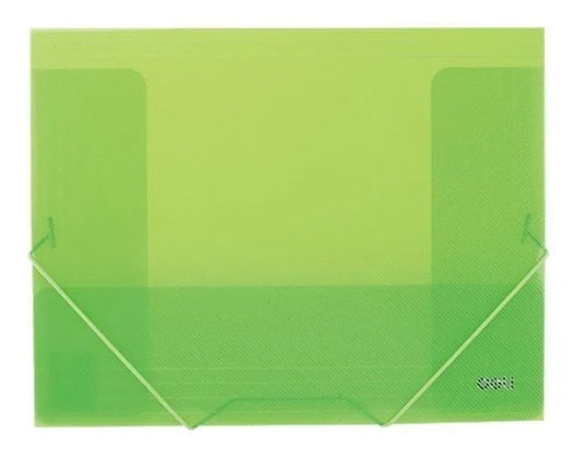 Carpeta Plastica con Elastico Tamaño Carta A4