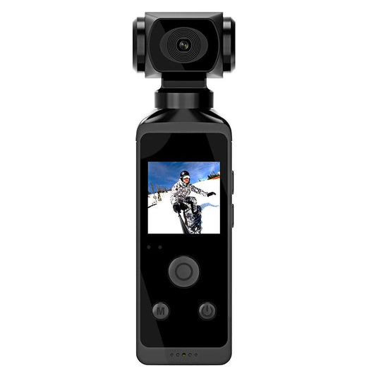 4K Pocket Action Camara 270° Wifi Mini Sports Cámara con estuche impermeable para casco, viajes, bicicleta, conductor, grabadora