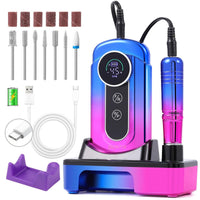 Kit Pulidor De Uñas Profesional -45000 RPM