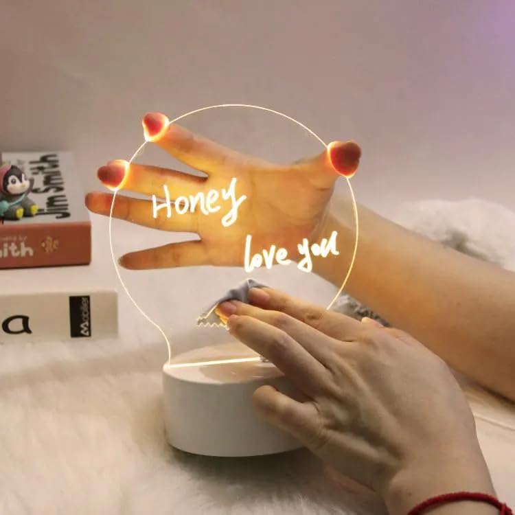 Lampara Acrilica Led De Escritorio + Envio Gratis 