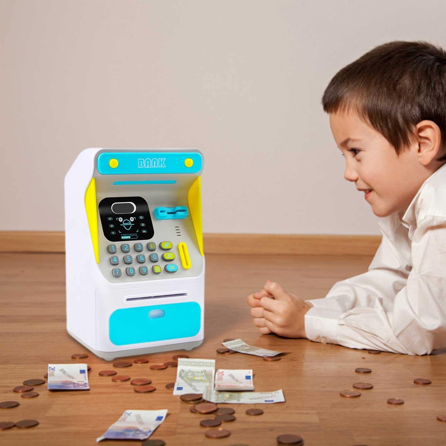 Mini Cajero Automatico Con Tarjeta