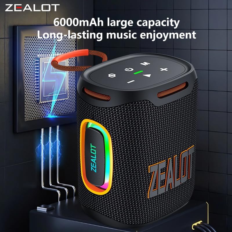 Parlante Zealot S122 Portable 25W