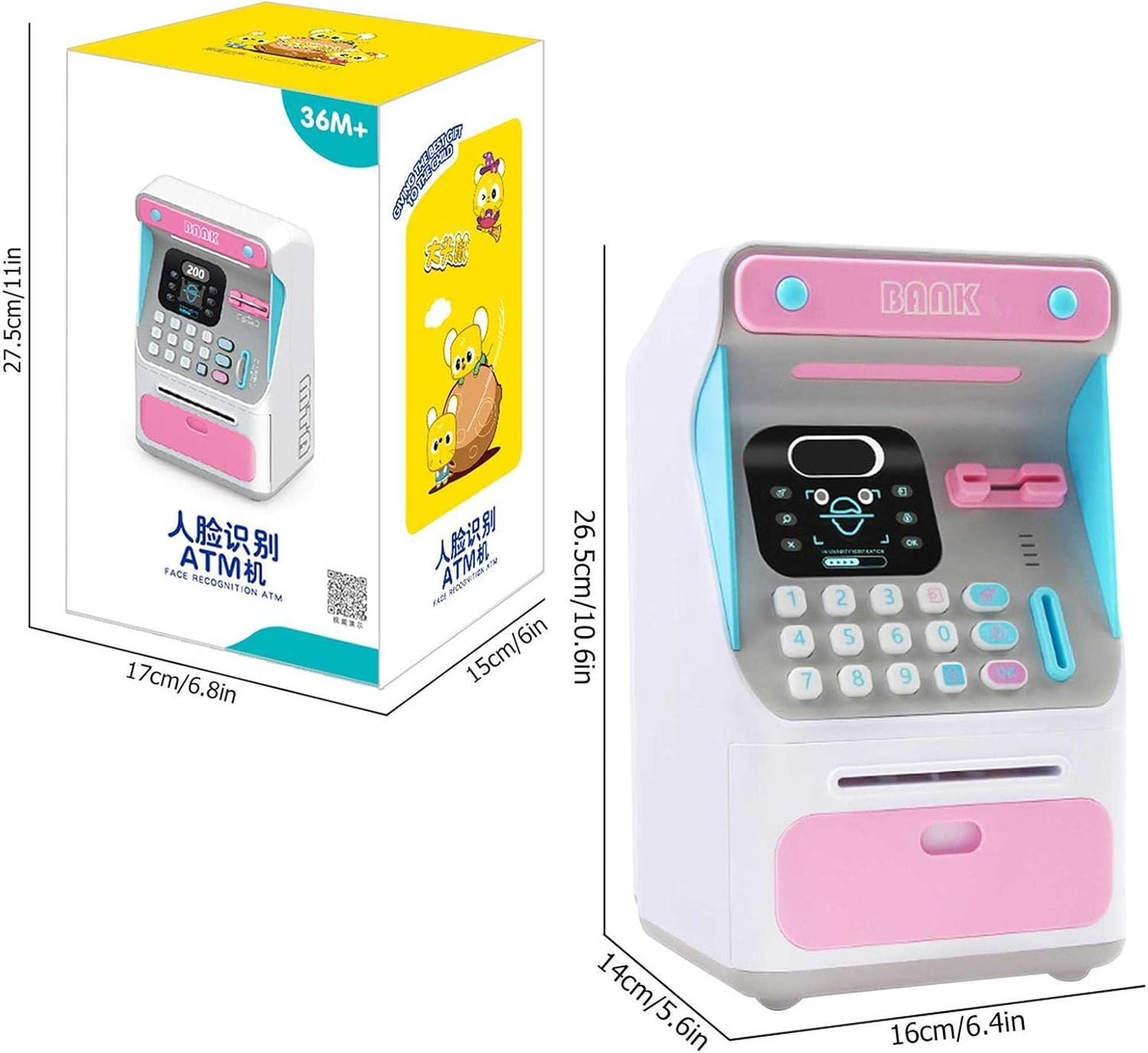Mini Cajero Automatico Con Tarjeta