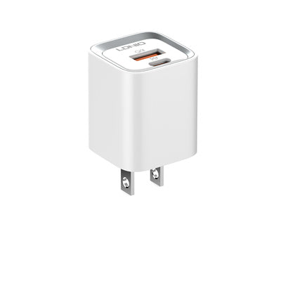 Cargador de Pared LDNIO A2318M 20W 2 Puertos Carga Rápida