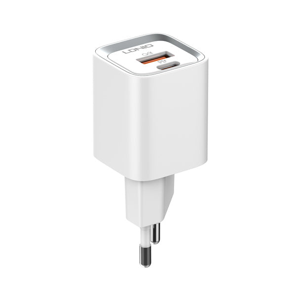 Cargador de Pared LDNIO A2318C 20W 2 Puertos Carga Rápida